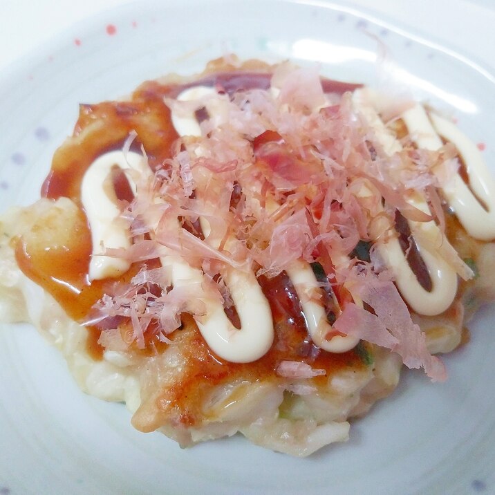 豚挽き肉で♪お好み焼き☆